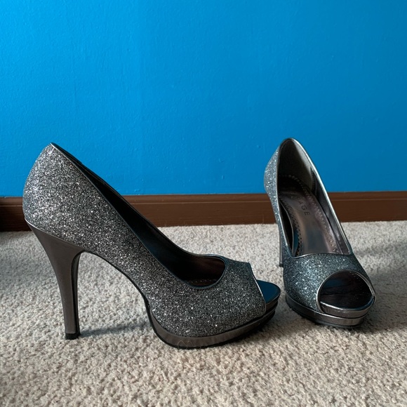 Rampage peep toe heels - Picture 2 of 3